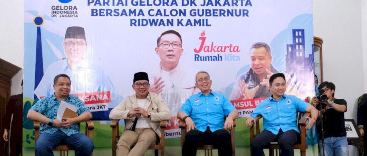 Gelar Dialog Interaktif, Partai Gelora Sampaikan Pernyataan untuk Menangkan RK-Suswono 