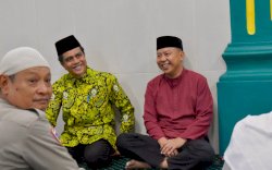 Bupati Basli Ali dan Wabup Saiful Arif Hadiri Peringatan Maulid Nabi Muhammad SAW di Masjid Babul Khaer Benteng