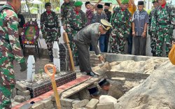 Apel Persada dan Tembakan Salvo Iringi Pemakaman Ketua LVRI Selayar, Kapten Purn Abdul Fattah