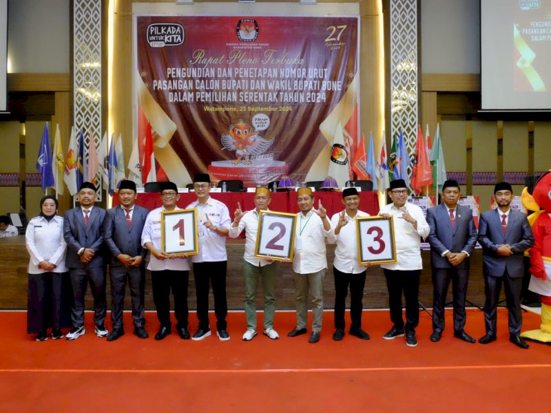 Pilkada Bone, Sipakario Nomor Urut 1, Al In 2, Beramal 3