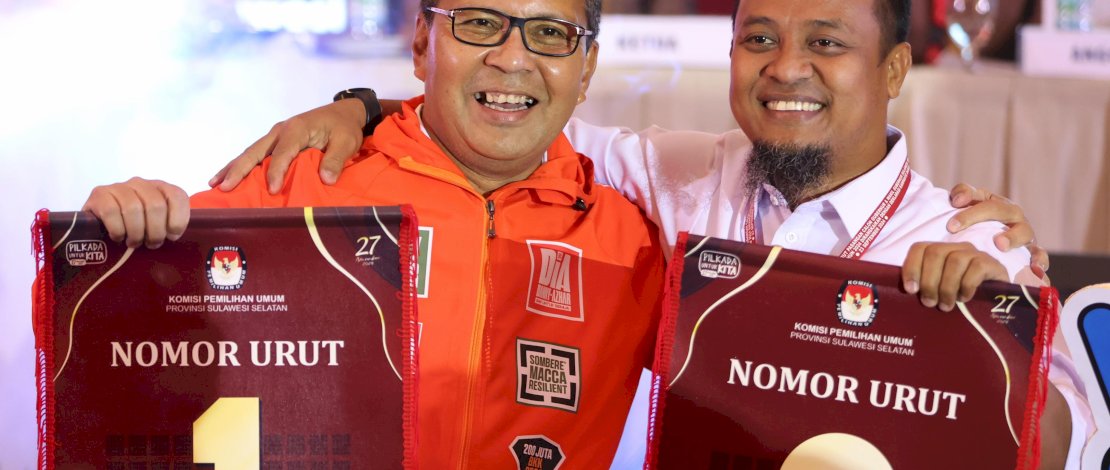 Survei Pilgub Sulsel 2024: Andi Sudirman Sulaiman dan Fatmawati Rusdi Unggul Signifikan