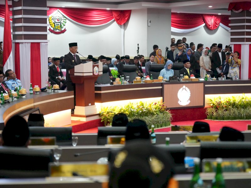 Bacakan Sambutan Mendagri di Acara Pelantikan Anggota DPRD Sulsel, Prof Zudan: Selamat Bekerja