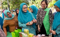 Pj Ketua TP PKK Sulsel Ninuk Triyanti Zudan Resmikan Taman Herbal Makassar