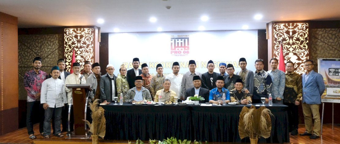 Perkumpulan Relawan Aliansi Ulama Alumni Timur Tengah (Al-Matien) menggelar Rapat Koordinasi Nasional (Rakornas) perdana di Hotel Balairung, Jakarta, Selasa-Rabu, 24-25 September 2024.