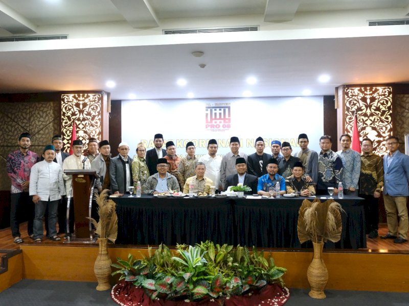Hadiri Rakornas Perdana Al-Matien, Anis Matta: Prabowo Harus Dijadikan Jembatan Kemaslahatan Umat