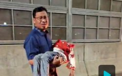 Rekaman Aksi Heroik Muzayyin Arief Evakuasi Anak Owner Pallubasa Serigala Beredar Luas