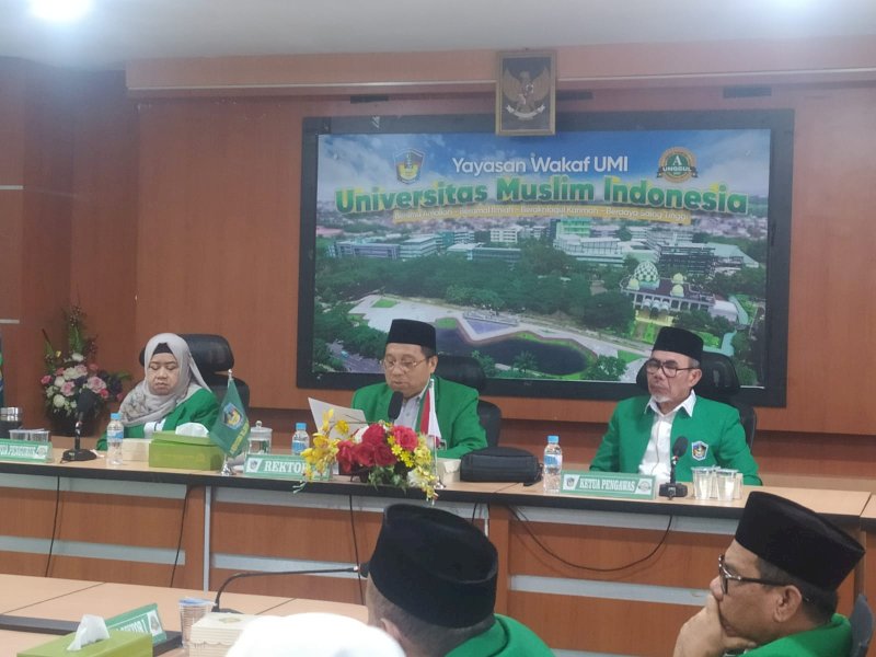 Rektor jadi Tersangka Penggelapan, Ketua Yayasan Wakaf UMI Pertahankan Prof Sufirman