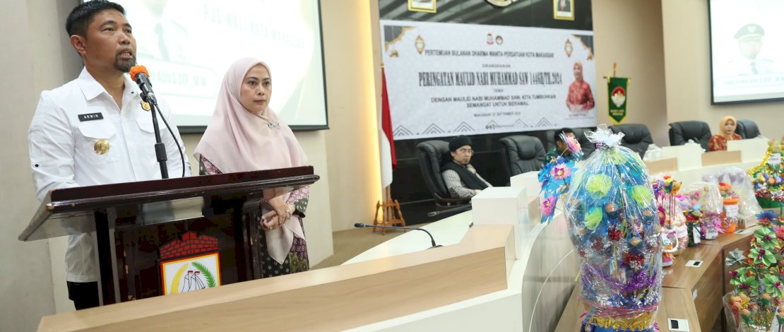 Hadiri Maulid Nabi Muhammad SAW, Pjs Ketua TP PKK Kota Makassar Apresiasi Keramahan Pengurus DWP Kota Makassa