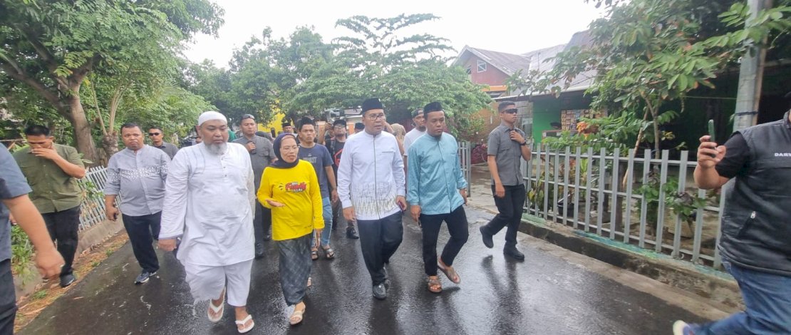 Cagub Sulsel moh Ramdhan Pomanto saat kampanye di Sanrobone, Kabupaten Takalar. (IST)