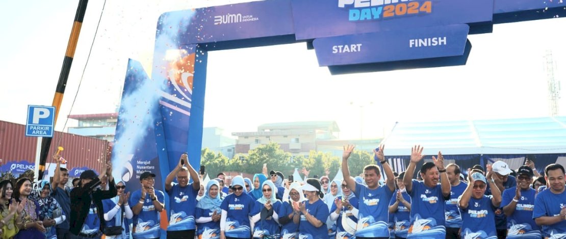 1.500 Karyawan Pelindo Meriahkan Jalan Sehat di Pelabuhan Makassar 1.500 Karyawan Pelindo Meriahkan Jalan Sehat di Pelabuhan Makassar