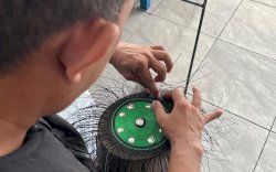 Produksi Songkok Anyam Lapas Takalar Meningkat, Sebulan Mencapai 40 Buah