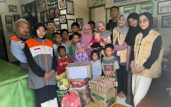 Rumah Zakat Sulsel Gandeng PT MPC Vetindo Pratama Salurkan Sembako untuk Panti Asuhan