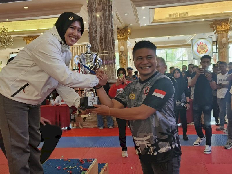 1.700 Atlet Bertanding, Polres Maros Sabet Juara Satu Inkanas Sulsel