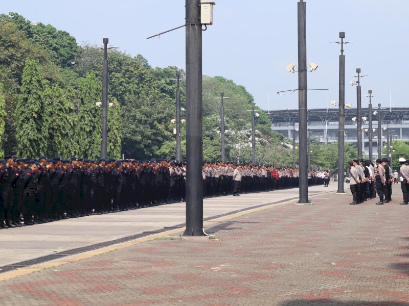 5.614 Personel Gabungan Dikerahkan Amankan Pelantikan Anggota DPR, DPD, dan MPR Periode 2024 - 2029