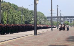 5.614 Personel Gabungan Dikerahkan Amankan Pelantikan Anggota DPR, DPD, dan MPR Periode 2024 - 2029