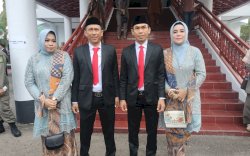 Dua Bersaudara Resmi Dilantik Sebagai Anggota DPRD Sidrap