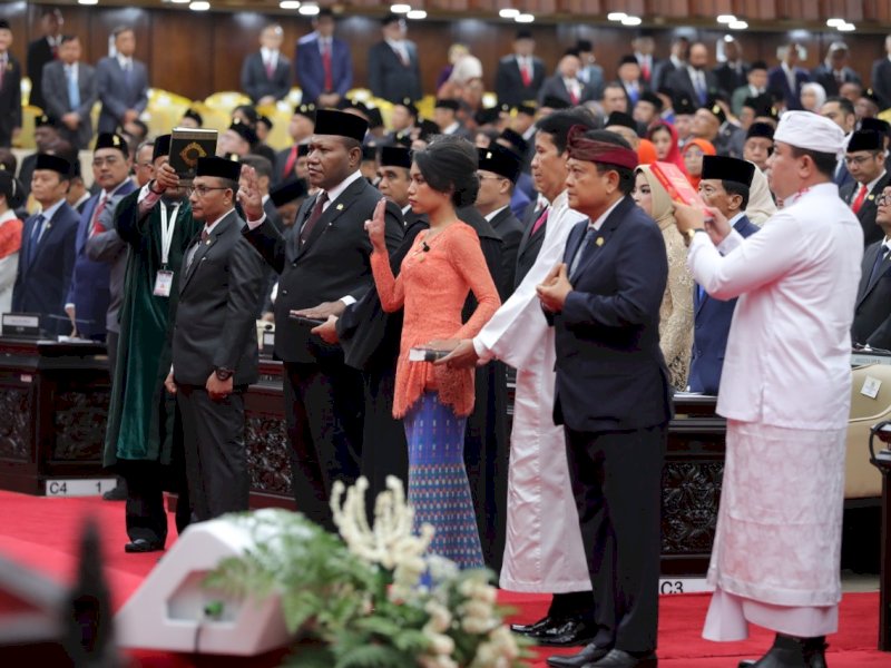 152 Anggota DPD RI Periode 2024-2029 Resmi Dilantik