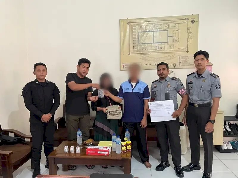 Petugas Gagalkan Penyelundupan Sabu ke Dalam Rutan Kelas IIB Pinrang