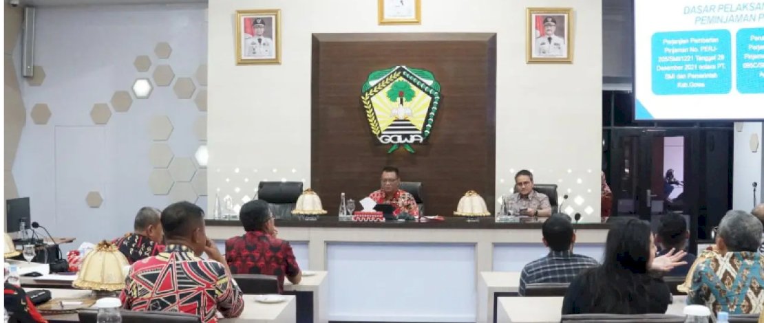 Pemkab Gowa Terima Kunjungan Tim Monitoring Pinjaman Daerah PEN