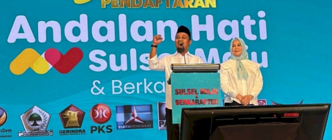 Pasangan Andi Sudirman-Fatmawati Fokus pada Potensi Alam dan Budaya Sulsel