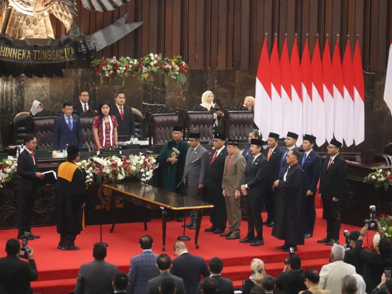 Ahmad Muzani Dilantik Jadi Ketua MPR RI Periode 2024-2029 Gantikan Bamsoet
