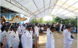 Bupati Gowa Pimpin Upacara Pelepasan Jenazah Asisten II Pemkab Gowa, Muh Irwan