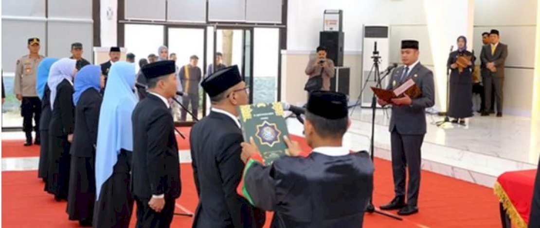 &nbsp;Sekda Gowa yang Baru, Andy Azis Peter, Siap Tingkatkan Koordinasi Antar-SKPD
