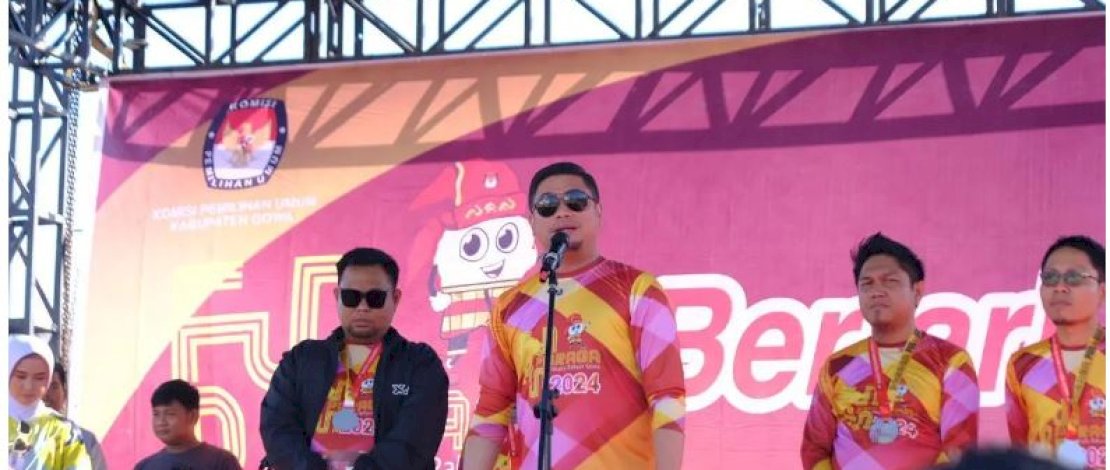 Bupati Adnan Apresiasi Fun Run Pilkada Rakyat Gowa 2024