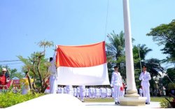 Upacara Detik-Detik Proklamasi HUT Ke-79 RI di Gowa Berjalan Sukses