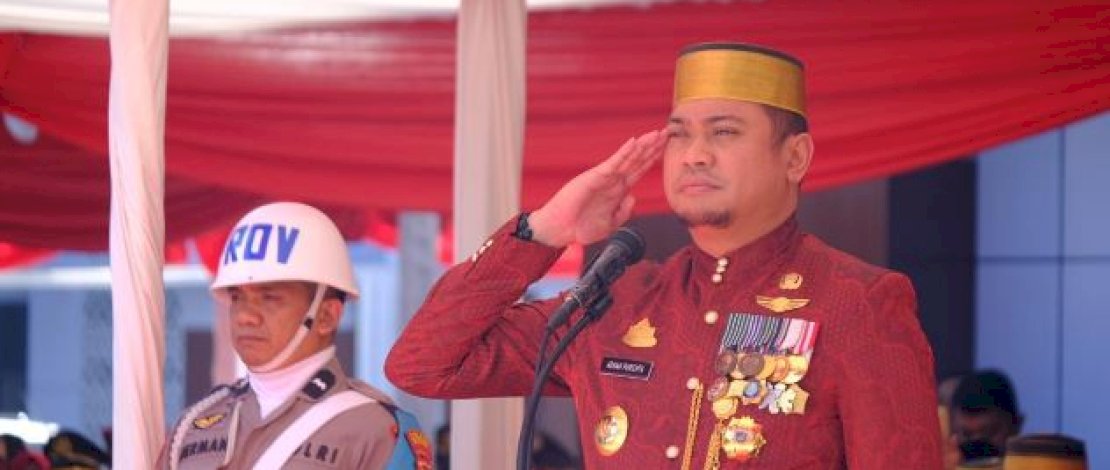 Paskibraka Gowa Sukses Kibarkan Bendera pada HUT Ke-79 RI