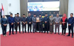 Lakukan Sinkronisasi Program Daerah dengan Pusat, Pemkab Gowa Serahkan Ranperda RPJPD 2025-2045