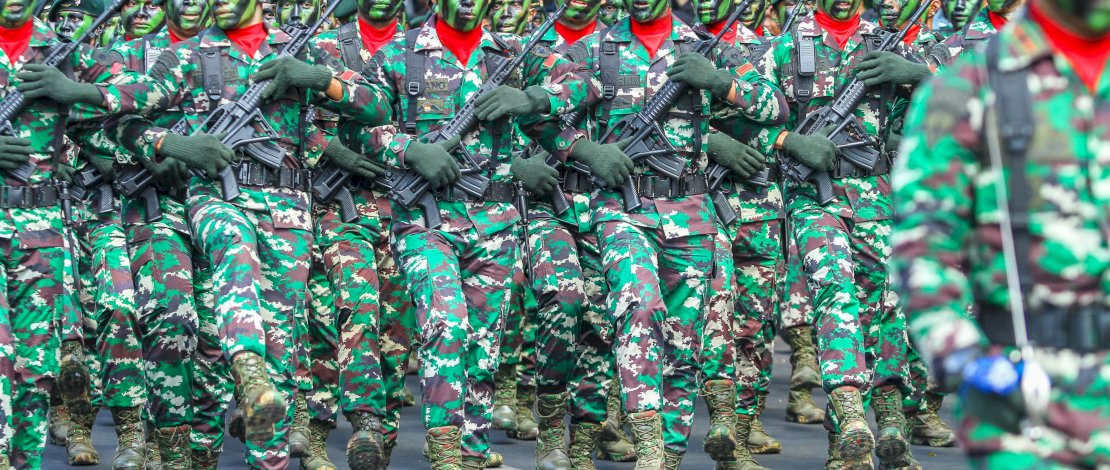 Amankan Indonesia, TNI Turunkan Banyak Prajurit Jaga Sejumlah Wilayah  