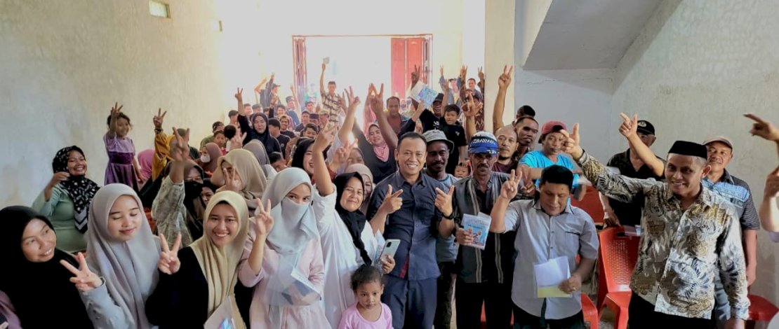 Syamsari - Nojeng Panen Dukungan dari Petani dan Nelayan di Takalar 