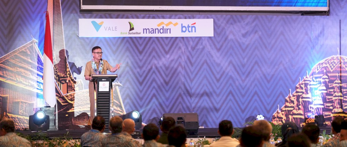 Sekretaris Daerah Provinsi Sulsel Jufri Rahman membuka Rapat Kerja dan Konsultasi Asosiasi Pengusaha Indonesia Provinsi Sulsel yang dilaksanakan di Hotel Claro, Makassar, Senin, 7 Oktober 2024.
