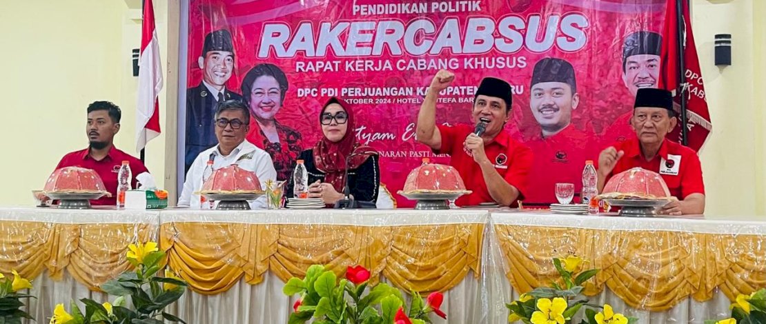 Pastikan Paslon Usungan PDI Perjuangan Menang Pilkada, RPG Pimpin Rakercabsus di Sejumlah Daerah di Sulsel Pastikan Paslon Usungan PDI Perjuangan Menang Pilkada, RPG Pimpin Rakercabsus di Sejumlah Daerah di Sulsel