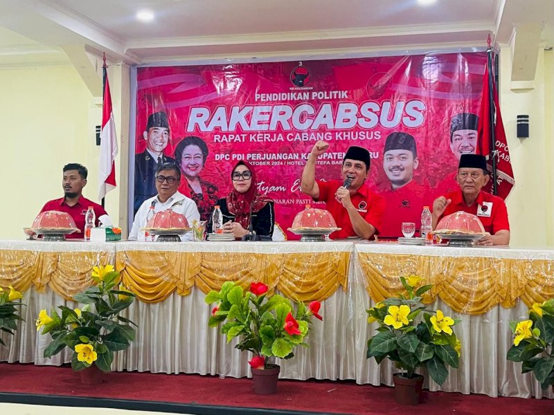 Pastikan Paslon Usungan PDI Perjuangan Menang Pilkada, RPG Pimpin Rakercabsus di Sejumlah Daerah di Sulsel