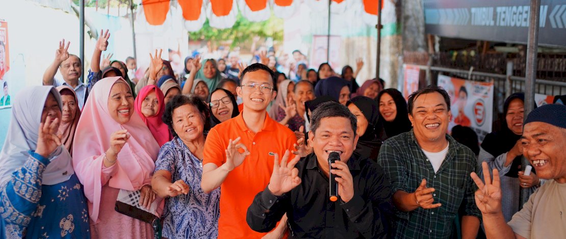 Calon Wakil Walikota Makassar nomor urut 3, Ilham Ari Fauzi Amir Uskara, terus berkeliling ke titik-titik wilayah yang tersebar di Kota Makassar Calon Wakil Walikota Makassar nomor urut 3, Ilham Ari Fauzi Amir Uskara, terus berkeliling ke titik-titik wilayah yang tersebar di Kota Makassar