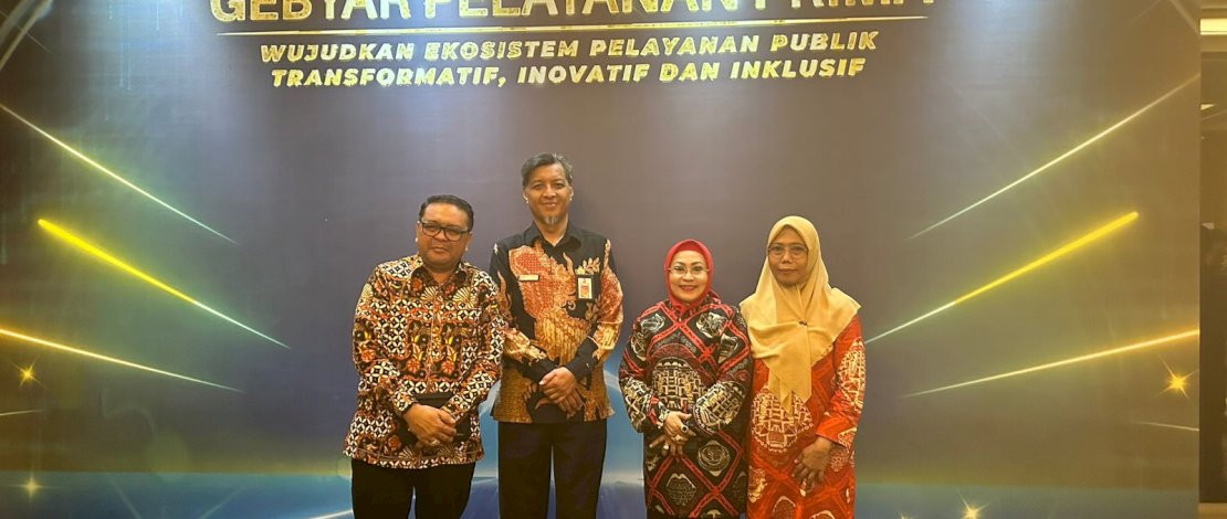 Pemkot Makassar meraih penghargaan 5 Terbaik Inovasi Kelompok Berkelanjutan, pada Gebyar Pelayanan Prima 2024 yang digelar oleh Kementerian Pendayagunaan Aparatur Negara dan Reformasi Birokrasi.
