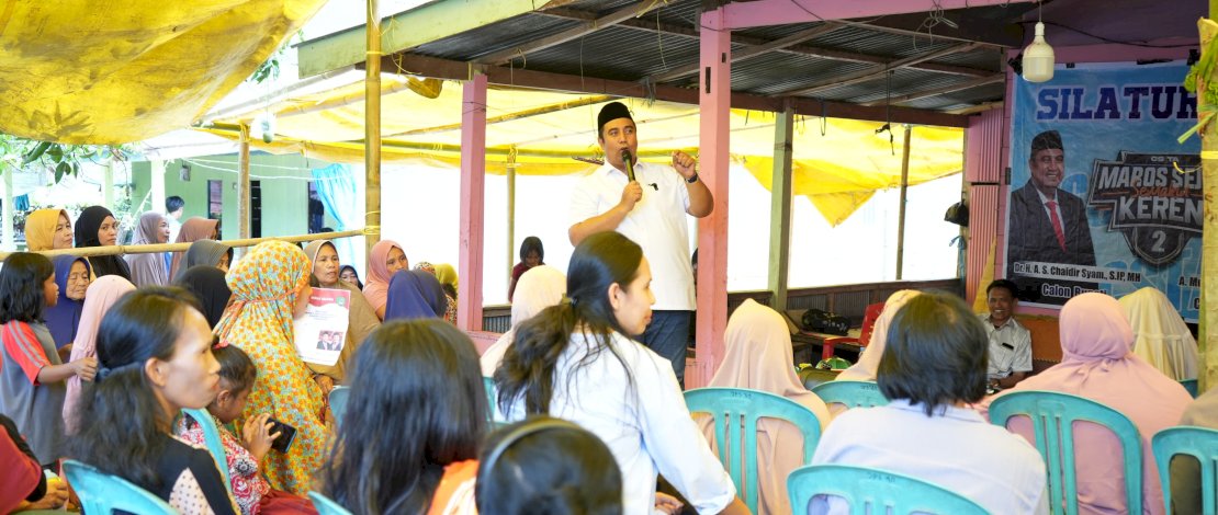 Abdul Rasyid Ajak Masyarakat Cenrana Dukung Chaidir Syam-Muetazim Mansyur