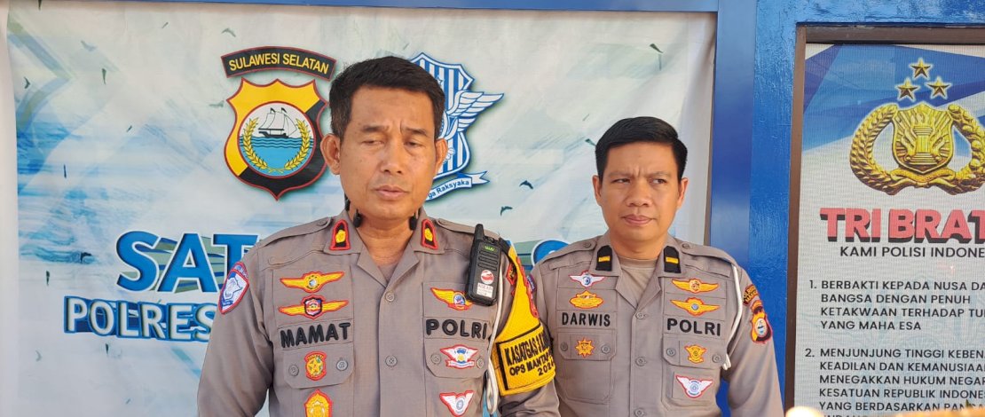 Kasat Lantas Polrestabes Makassar, Kompol Mamat Rahmat