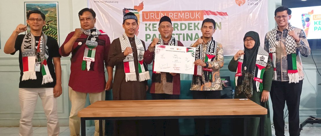 Rumah Zakat mengajak donatur, mitra, komunitas, dan media massa untuk berdiskusi kemerdekaan Palestina di Makassar, Jumat, 11 Oktober 2024, dengan tema Urun Rembuk Kemerdekaan Palestina.