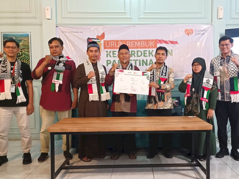 Rumah Zakat Ajak Masyarakat Kota Makassar Diskusi Kemerdekaan Palestina