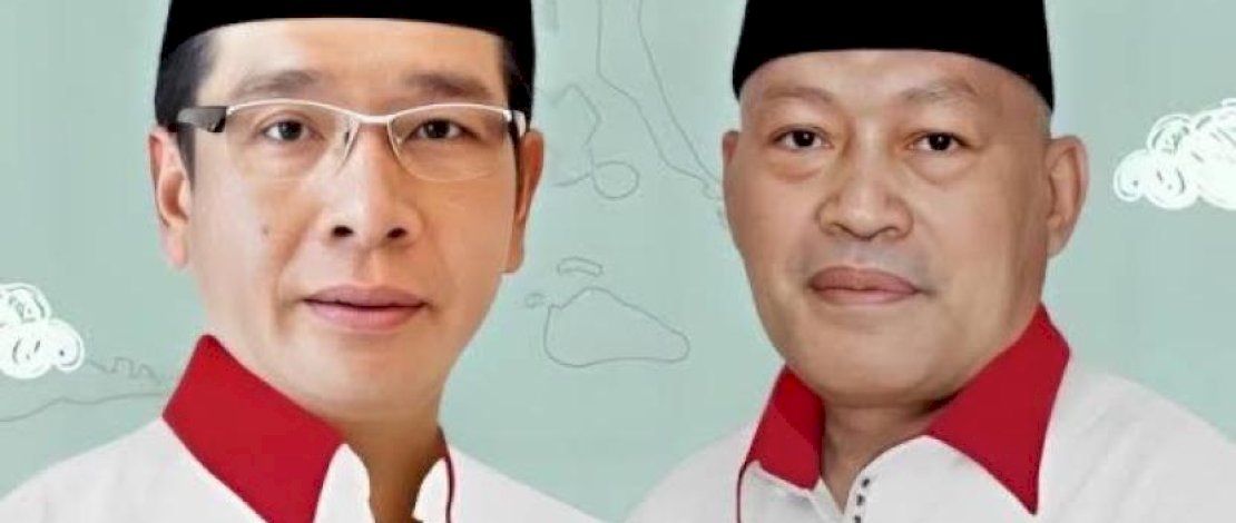 Benny Laos (kiri) dan Wakilnya (kanan)