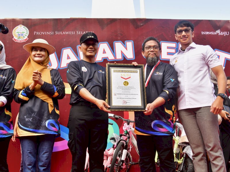Selamat! Berikut Daftar Pemenang Doorprize Jalan Sehat Serentak HUT Sulsel ke-355