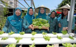 Resmikan Kebun Aku Hatinya PKK, Ninuk Zudan: Harus Dijaga Keberlanjutannya