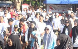 Pemkab Jeneponto Meriahkan HUT Sulsel ke-355 dengan Jalan Santai dan Car Free Day