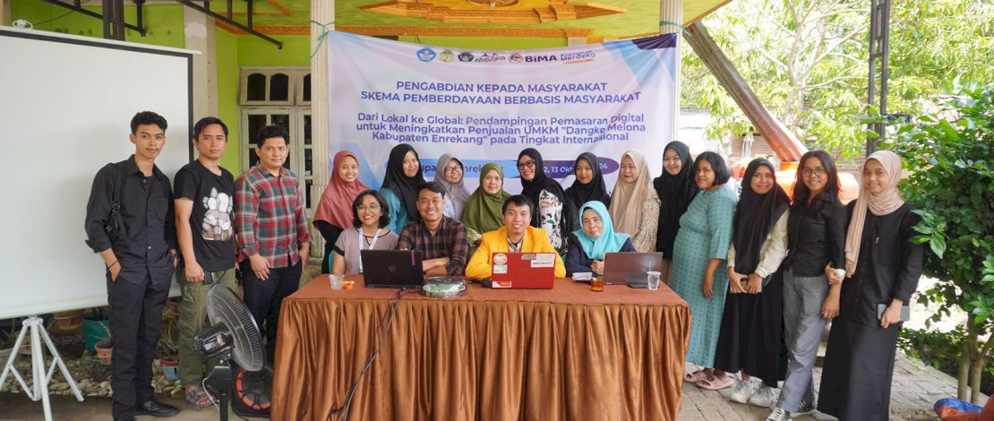 Kolaborasi Dua Universitas Tingkatkan Digitalisasi UMKM di Enrekang