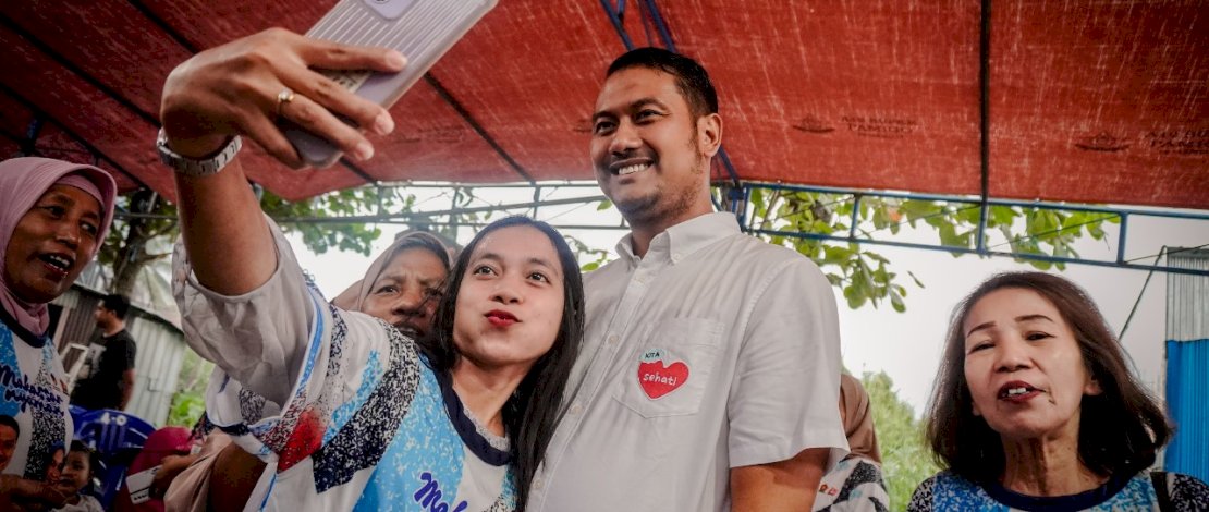 Seto saat bersilaturahmi dengan para relawan dan komunitas.