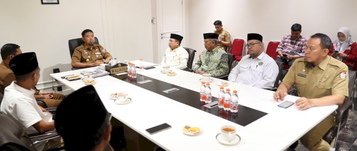 PCNU Temui Pjs Wali Kota, Persiapan Makassar Bermunajat