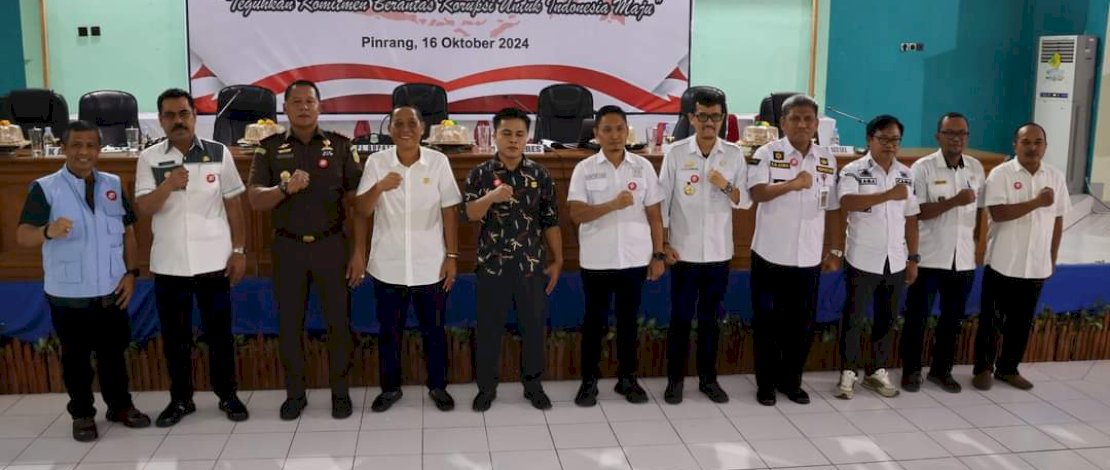 Pj Bupati Pinrang Buka Sosialisasi Pencegahan Korupsi